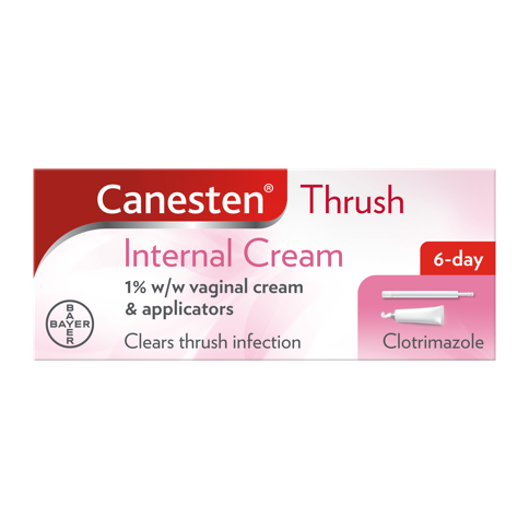 Canesten Thrush 3-day Internal Vaginal Cream | Canesten products