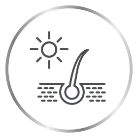 Canesten hair follicle icon