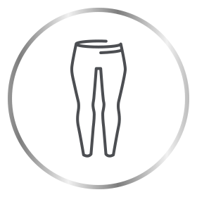 Canesten tight-fitting pants